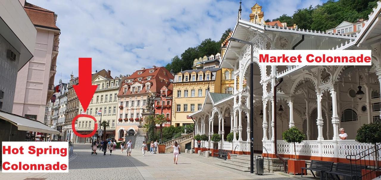Apartment Colonnade Carlsbad Карлови Вари Екстериор снимка